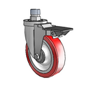 5-38-213RTF STEM2 PL GS Jarvis Swivel Caster