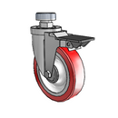 5-38-213RTF STEM4 PL Jarvis Swivel Caster
