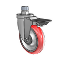5-38-213RTR STEM2 PL GS Jarvis Swivel Caster