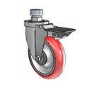 5-38-213RTR STEM3 PL GS Jarvis Swivel Caster