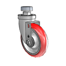 5-38-213RTR STEM4 Jarvis Swivel Caster