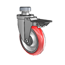 5-38-213RTR STEM4 PL Jarvis Swivel Caster