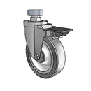 5-38-314GF STEM4 PL Jarvis Swivel Caster