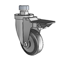 5-38-462 STEM3 PL GS Jarvis Swivel Caster