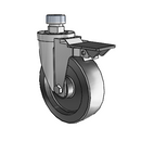5-38-521NHT STEM3 PL GS Jarvis Swivel Caster