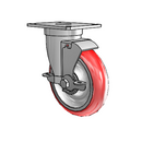 5-S30-213RTR PLT3 VL Jarvis Swivel Caster