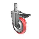 5-S32-213RTR PL GS Jarvis Swivel Caster