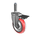 5-S40-213RTR 9 PL GS Jarvis Swivel Caster