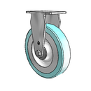 6-31-213MF PLT2 Jarvis Rigid Caster