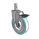 6-32-213MF PL Jarvis Swivel Caster