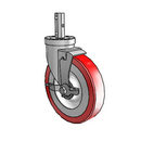 6-32-213RTF VL Jarvis Swivel Caster