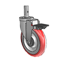 6-32-213RTR PL Jarvis Swivel Caster
