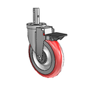 6-32-213RTR PL GS Jarvis Swivel Caster