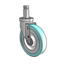 6-33-213MF STEM6 GS Jarvis Swivel Caster