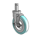 6-33-213MF STEM6 VL Jarvis Swivel Caster
