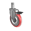 6-33-213RTR STEM6 PL Jarvis Swivel Caster