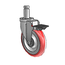 6-33-213RTR STEM6 PL GS Jarvis Swivel Caster