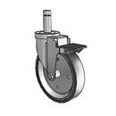 6-34-113P STEM1 PL Jarvis Swivel Caster