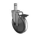 6-34-162 STEM3 PL GS Jarvis Swivel Caster