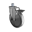 6-36-105C STEM8 PL Jarvis Swivel Caster