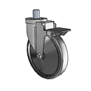 6-36-105 STEM8 PL Jarvis Swivel Caster