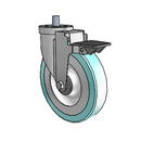 6-36-213MF STEM1 PL Jarvis Swivel Caster