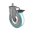 6-36-213MF STEM2 PL Jarvis Swivel Caster