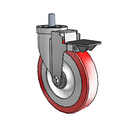 6-36-213RTF STEM2 PL Jarvis Swivel Caster