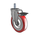 6-36-213RTF STEM3 PL Jarvis Swivel Caster