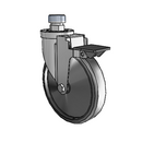6-38-105 STEM3 PL GS Jarvis Swivel Caster