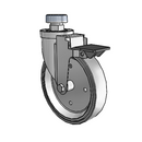 6-38-113G STEM4 PL Jarvis Swivel Caster