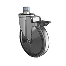 6-38-162 STEM2 PL Jarvis Swivel Caster