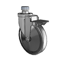 6-38-162 STEM3 PL Jarvis Swivel Caster