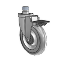 6-38-213GD STEM2 PL Jarvis Swivel Caster