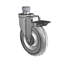 6-38-213GD STEM3 PL GS Jarvis Swivel Caster