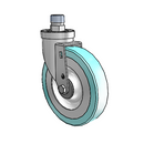 6-38-213MF STEM2 Jarvis Swivel Caster