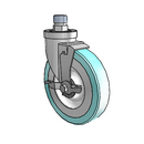 6-38-213MF STEM2 VL Jarvis Swivel Caster