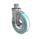 6-38-213MF STEM3 VL Jarvis Swivel Caster