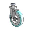 6-38-213MF STEM4 VL Jarvis Swivel Caster