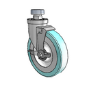 6-38-213MF STEM4 VL GS Jarvis Swivel Caster