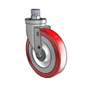 6-38-213RTF STEM2 Jarvis Swivel Caster