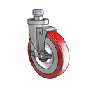 6-38-213RTF STEM3 VL Jarvis Swivel Caster