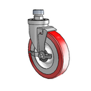 6-38-213RTF STEM3 VL GS Jarvis Swivel Caster