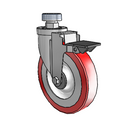 6-38-213RTF STEM4 PL Jarvis Swivel Caster