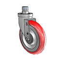 6-38-213RTR STEM2 Jarvis Swivel Caster