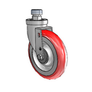 6-38-213RTR STEM3 Jarvis Swivel Caster