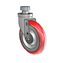 6-38-213RTR STEM4 Jarvis Swivel Caster