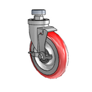 6-38-213RTR STEM4 VL Jarvis Swivel Caster