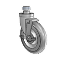 6-38-314GD STEM3 VL Jarvis Swivel Caster