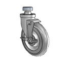 6-38-314GD STEM4 VL Jarvis Swivel Caster
